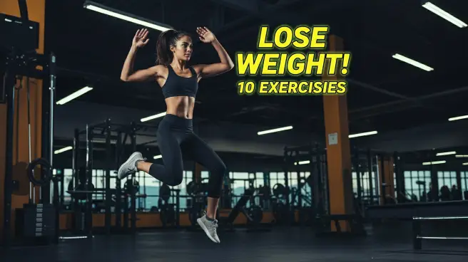 AI-generated thumbnail for a fitness workout video